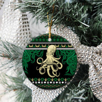 Octopus Cool Christmas Design Ceramic Ornament Xmas Holiday Patterns - Wonder Print Shop