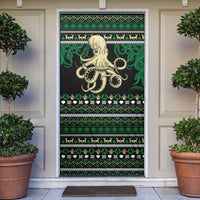 Octopus Cool Christmas Design Door Cover Xmas Holiday Patterns - Wonder Print Shop