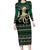 Octopus Cool Christmas Design Family Matching Long Sleeve Bodycon Dress and Hawaiian Shirt Xmas Holiday Patterns - Wonder Print Shop