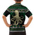 Octopus Cool Christmas Design Family Matching Short Sleeve Bodycon Dress and Hawaiian Shirt Xmas Holiday Patterns - Wonder Print Shop