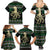 Octopus Cool Christmas Design Family Matching Summer Maxi Dress and Hawaiian Shirt Xmas Holiday Patterns - Wonder Print Shop