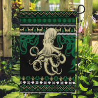 Octopus Cool Christmas Design Garden Flag Xmas Holiday Patterns - Wonder Print Shop