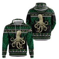 Octopus Cool Christmas Design Hoodie Xmas Holiday Patterns - Wonder Print Shop