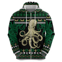 Octopus Cool Christmas Design Hoodie Xmas Holiday Patterns - Wonder Print Shop