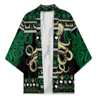 Octopus Cool Christmas Design Kimono Xmas Holiday Patterns - Wonder Print Shop