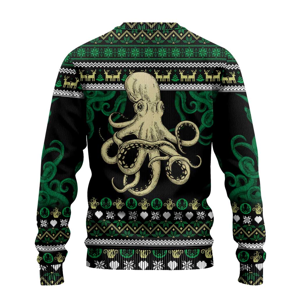 Octopus Cool Christmas Design Ugly Christmas Sweater Xmas Holiday Patterns - Wonder Print Shop