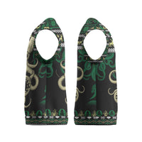 Octopus Cool Christmas Design Christmas Knitted V-Neck Vest Xmas Holiday Patterns - Wonder Print Shop