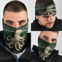 Octopus Cool Christmas Design Neck Gaiter Xmas Holiday Patterns - Wonder Print Shop