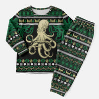Octopus Cool Christmas Design Christmas Pajama Set Xmas Holiday Patterns - Wonder Print Shop