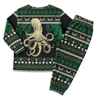 Octopus Cool Christmas Design Christmas Pajama Set Xmas Holiday Patterns - Wonder Print Shop