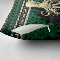 Octopus Cool Christmas Design Pillow Cover Xmas Holiday Patterns - Wonder Print Shop