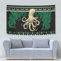 Octopus Cool Christmas Design Tapestry Xmas Holiday Patterns - Wonder Print Shop