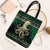 Octopus Cool Christmas Design Tote Bag Xmas Holiday Patterns - Wonder Print Shop