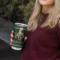 Octopus Cool Christmas Design Tumbler Cup Xmas Holiday Patterns - Wonder Print Shop