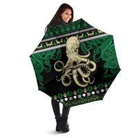 Octopus Cool Christmas Design Umbrella Xmas Holiday Patterns - Wonder Print Shop