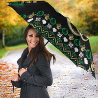 Octopus Cool Christmas Design Umbrella Xmas Holiday Patterns - Wonder Print Shop