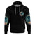 Hello Darkness My Old Friend Crescent Moon Skull Hoodie - Wonder Print Shop