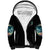 Hello Darkness My Old Friend Crescent Moon Skull Sherpa Hoodie - Wonder Print Shop
