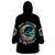 Hello Darkness My Old Friend Crescent Moon Skull Wearable Blanket Hoodie - Wonder Print Shop
