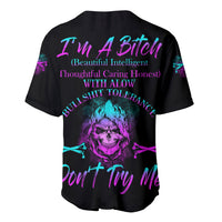 I'm A B Don't Try Me All Baseball Jersey - Wonder Print Shop