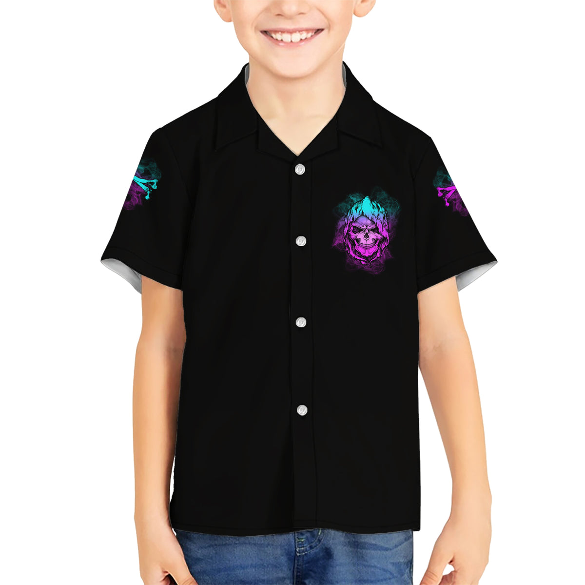 I'm A B Don't Try Me All Kid Hawaiian Shirt - Wonder Print Shop