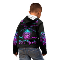 I'm A B Don't Try Me All Kid Hoodie - Wonder Print Shop