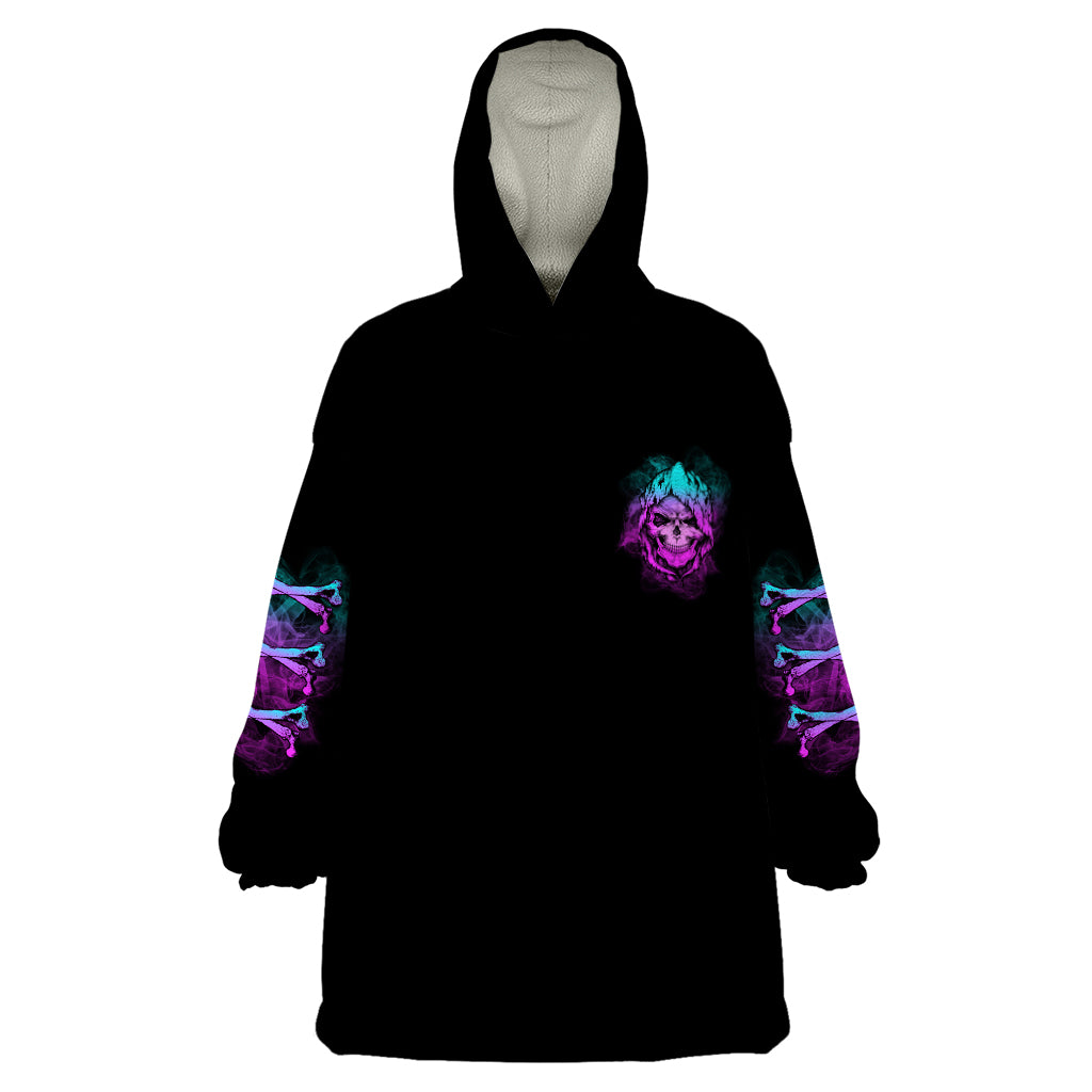 I'm A B Don't Try Me All Wearable Blanket Hoodie - Wonder Print Shop