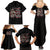 The Good Girl In Me Got Tired Skull Rose Family Matching Summer Maxi Dress and Hawaiian Shirt - Wonder Print Shop