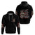 The Good Girl In Me Got Tired Skull Rose Hoodie - Wonder Print Shop