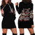The Good Girl In Me Got Tired Skull Rose Hoodie Dress - Wonder Print Shop