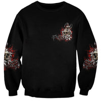 The Good Girl In Me Got Tired Skull Rose Sweatshirt - Wonder Print Shop