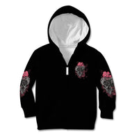 Warning This Tattooed Girl Kid Hoodie - Wonder Print Shop