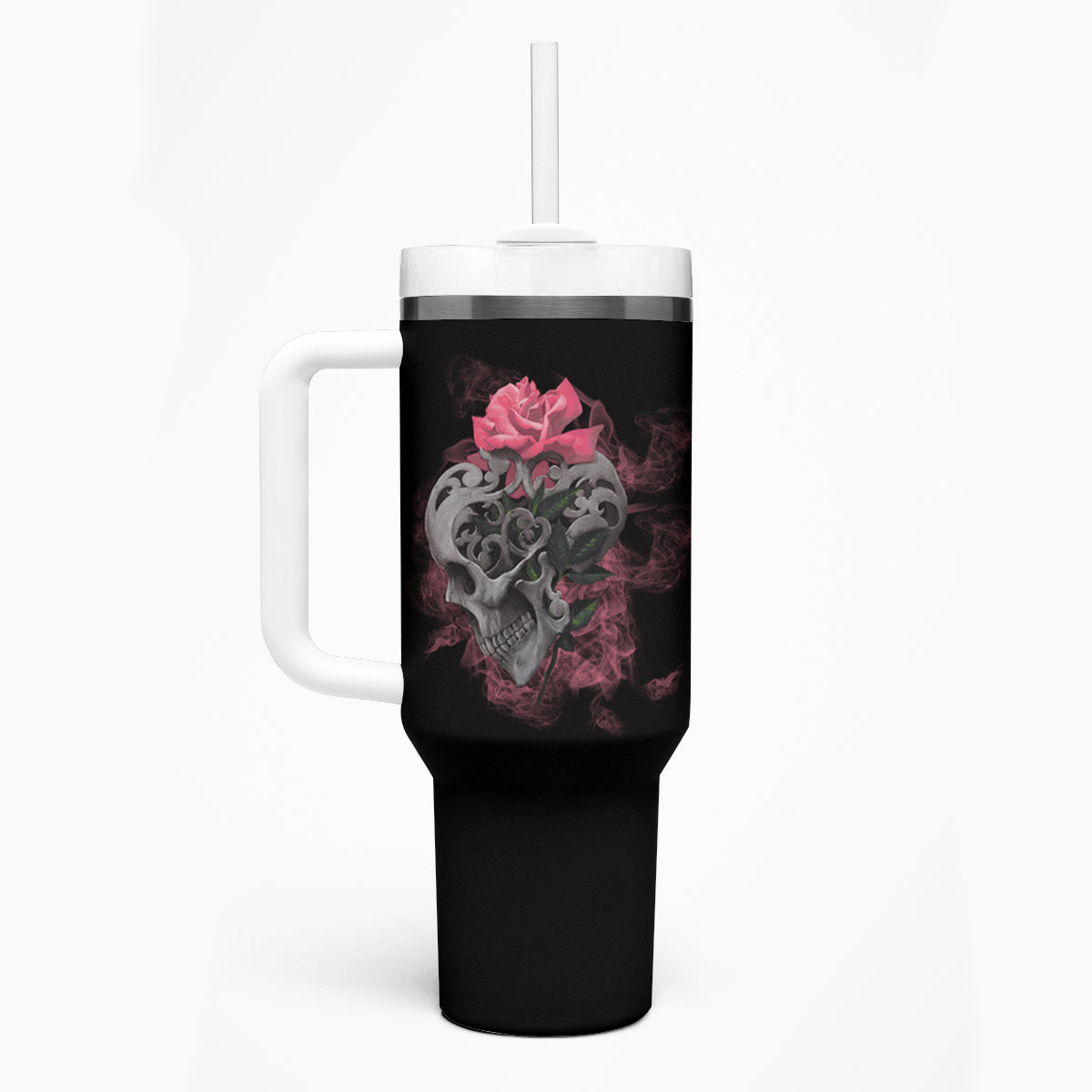 Warning This Tattooed Girl Tumbler With Handle - Wonder Print Shop