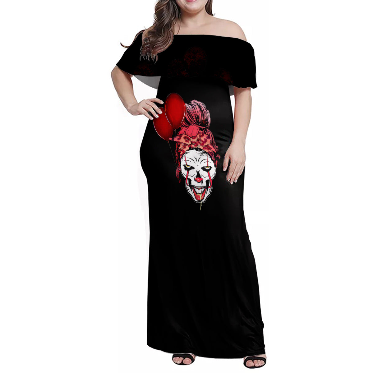 Piss Me Off I Will Family Matching Off Shoulder Maxi Dress and Hawaiian Shirt - Wonder Print Shop
