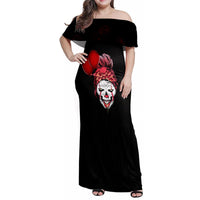 Piss Me Off I Will Family Matching Off Shoulder Maxi Dress and Hawaiian Shirt - Wonder Print Shop