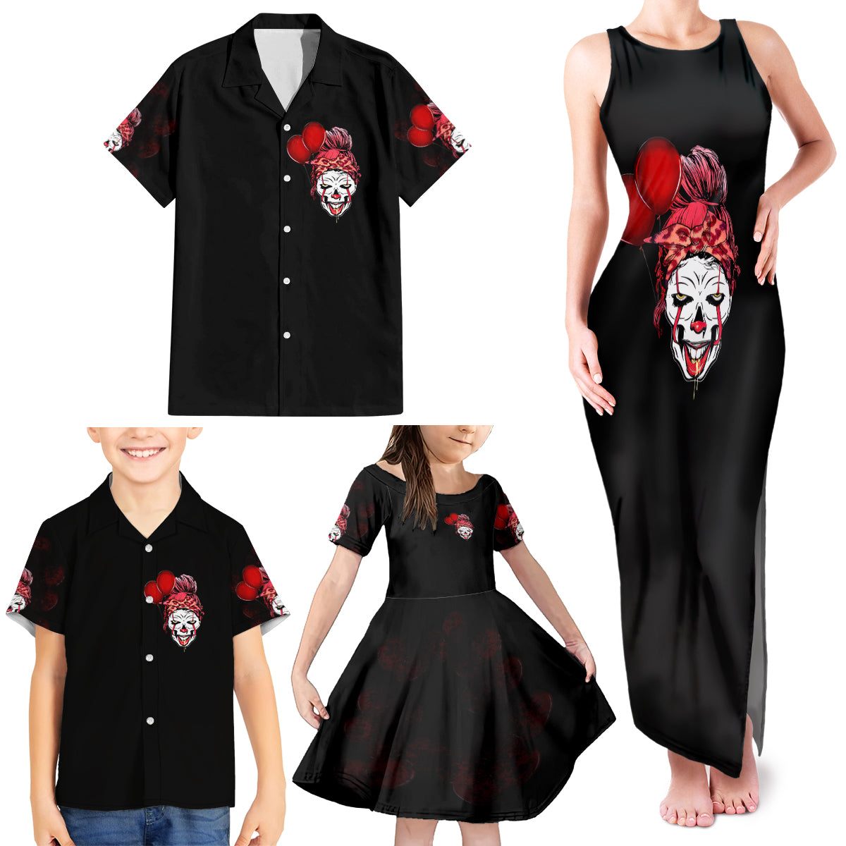 Piss Me Off I Will Family Matching Tank Maxi Dress and Hawaiian Shirt - Wonder Print Shop