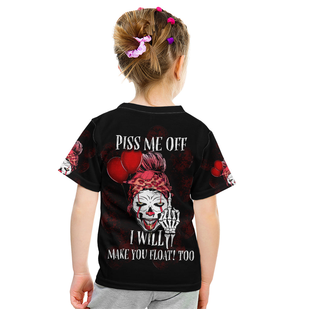 Piss Me Off I Will Kid T Shirt - Wonder Print Shop