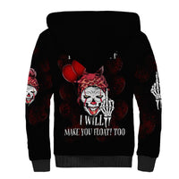 Piss Me Off I Will Sherpa Hoodie - Wonder Print Shop