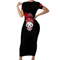 Piss Me Off I Will Short Sleeve Bodycon Dress - Wonder Print Shop