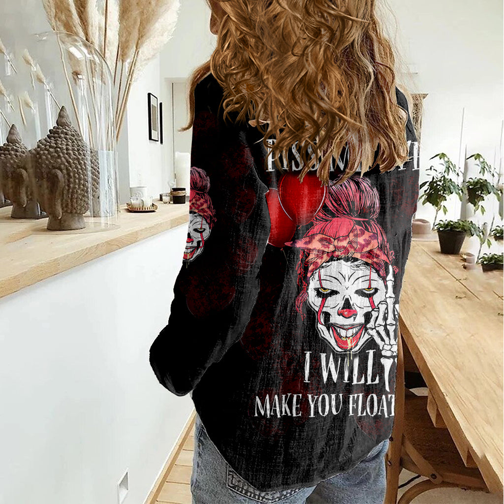 Piss Me Off I Will Women Casual Shirt - Wonder Print Shop