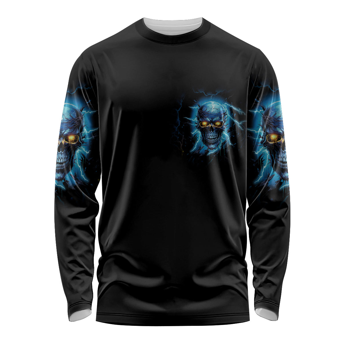 I'm Not Rude Mad Skull Long Sleeve Shirt - Wonder Print Shop