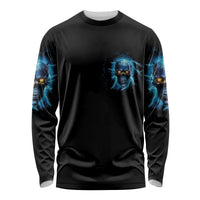 I'm Not Rude Mad Skull Long Sleeve Shirt - Wonder Print Shop