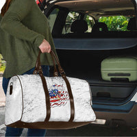 Custom American Flag Billiards Travel Bag with Ripped Design Pool Ball Graphic - Wonder Print Shop
