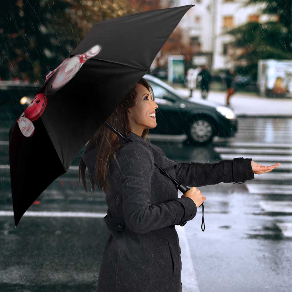 Custom Patriotic Eagle Bowling Umbrella with American Flag Strike Design - Wonder Print Shop