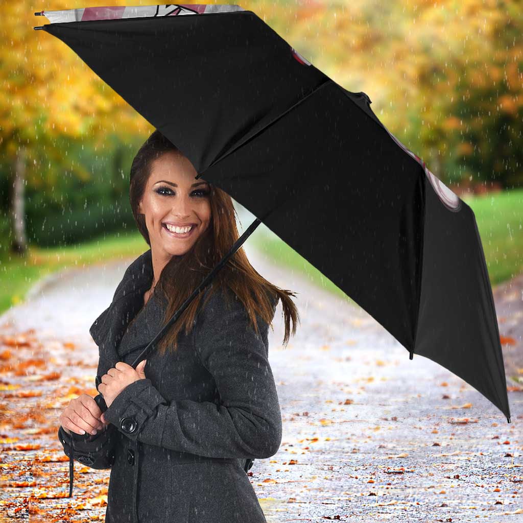 Custom Patriotic Eagle Bowling Umbrella with American Flag Strike Design - Wonder Print Shop