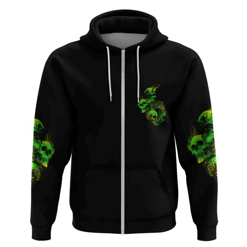 Stuck Between Idk Idc And Idgaf Skull Hoodie - Wonder Print Shop