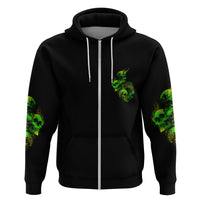 Stuck Between Idk Idc And Idgaf Skull Hoodie - Wonder Print Shop