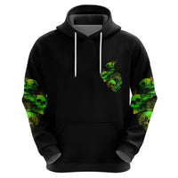 Stuck Between Idk Idc And Idgaf Skull Hoodie - Wonder Print Shop