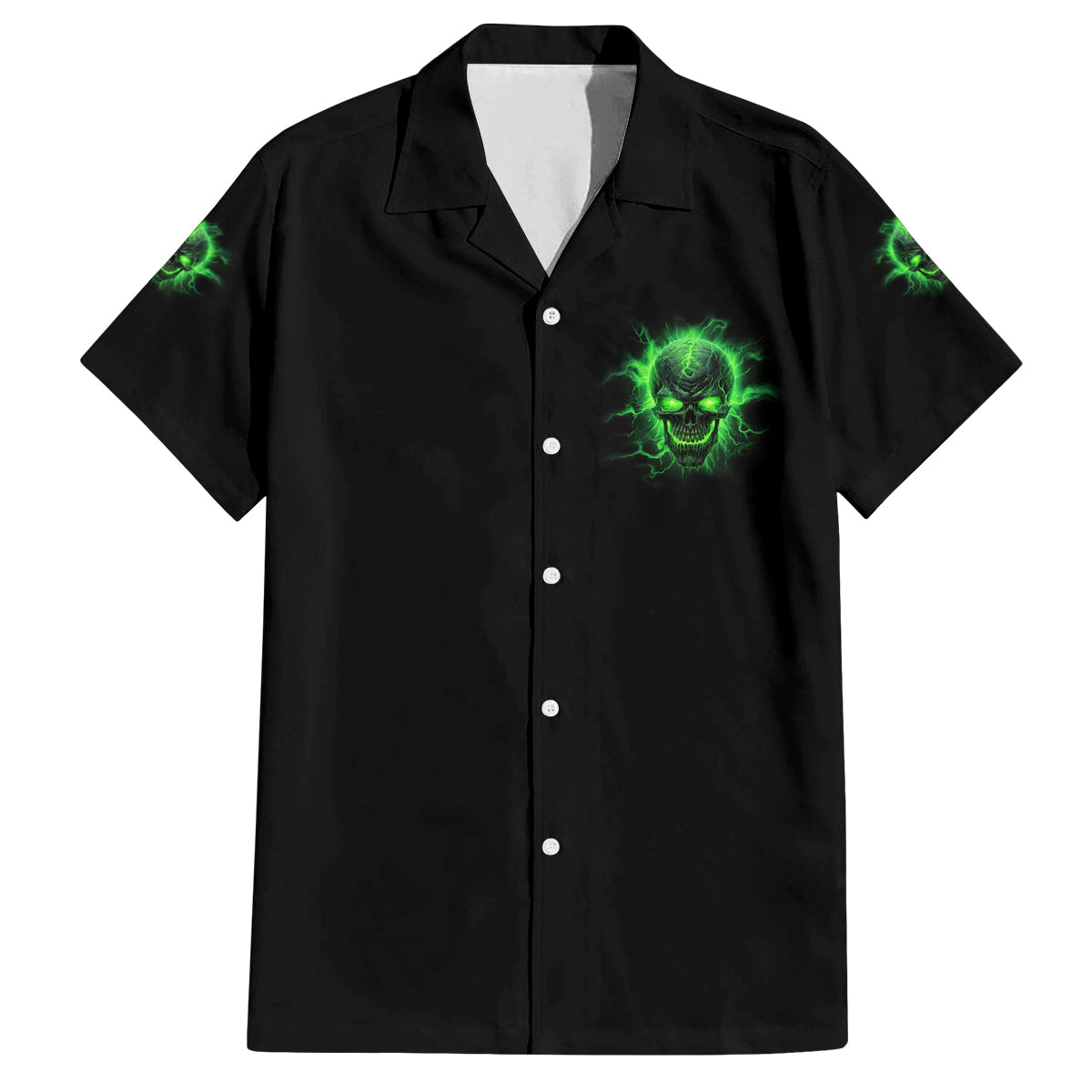 Heaven Don't Want Me Mad Skull Family Matching Long Sleeve Bodycon Dress and Hawaiian Shirt - Wonder Print Shop