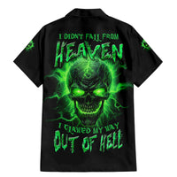 Heaven Don't Want Me Mad Skull Family Matching Mermaid Dress and Hawaiian Shirt - Wonder Print Shop